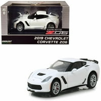 Chevy Corvette Z Coupe, Artic White - Greedlight - Skala Diecast Model igračka automobila