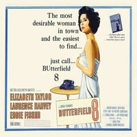 Elizabeth Taylor - Butterfield - Lobby Poster kartica Print Hollywood Photo Archive Hollywood Arhiva