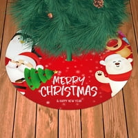 Ruanlalo Xmas Tree Odjeća Atraktivna udobna odjeća za božićnu drvvu na kožu Jednostavna upotreba pouzdana