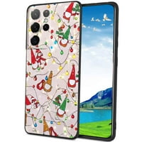 Kompatibilan sa Samsung Galaxy S Ultra S telefonom, Božić-Case Silikon zaštitni za teen Girl Boy Case