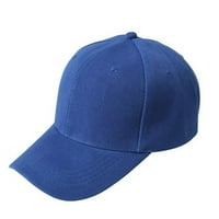 Guvpev muškarci i žene bejzbol kapu prazan šešir čvrsta boja Podesivi šešir sunčanja - plava, jedna veličina