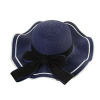 Wofedyo šeširi za muškarce Ženska plaža Stra W Hatz Sunshade Panama Fedora Hat Gangster Baseball Capnavy