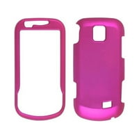 Soft Touch Snap-on Case za Samsung Presreće sph - vruća ružičasta