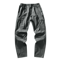 Teretne pantalone Muške modne ležerne rupske patentne patentne patkenske hlače na otvorenom hlače muške