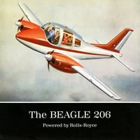 Poklopac brošure za Beagle print ® Kraljevski aeronatično društvo Mary Evans