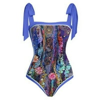 Ženske kupaće odjevanje Kupanje Kupanje Žene Kupi za kupaći kostimi BodySuit Poklopac cvjetni print