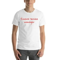 Rukopisni menadžer za pogrebnu uslugu kratkih rukava pamučna majica od nedefiniranih poklona