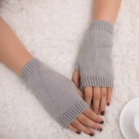 Qwertyu Vožnja rukavica za žene Lagana ruka dame pletene rukavice bez udarce bez rukava za odrasle pola