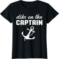 Smiješna kapetan supruga dibs na majici kapetane