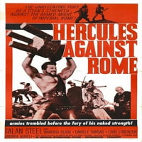 Hercules protiv Rimskog postera filma Sergio ciani wandisa guida livio lorenzon daniele vargas