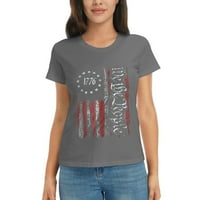 Dan nezavisnosti Američka zastava Patriotic Mi su nas majica
