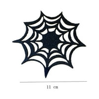 Halloween Spider Web priobači Placemat Dekorativni stol Placemats Halloween Party Supplies