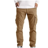 Teretne pantalone za muškarce nose muške pune džepne radne pantalone