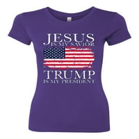 Divlji Bobby, Isus je moj spasitelj Trump je moj predsjednik vjerski ponos američki zastava političke