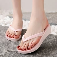 Papuče za žene dame dame dame flip flops otvoreni nožni crtani print boemski sandale casual cipele flip