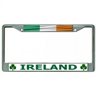 Glavna LPO in. Irska zastava Chrome Licency Ploče