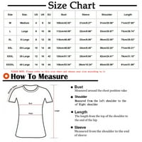 JSAierl grafički majice Muškarci Summer 3D Print Majica Modni kratki rukav Top okruglog vrata Fitness