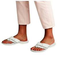 Ženske papuče Žene Ležerne modne čvrste boje Flip Flops Flats Comform Flip-Flop Sandale cipele za žene