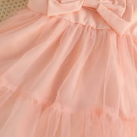 Slojevita Tulle Bowknot Tutu haljina za djevojčice za dijete, dječja djevojka princeza suknja rukavica