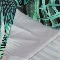 Žene Ljetna tropska haljina Ležerne prilike Maxi Havajska haljina za žene Seksi bez rukava split dugačkim setovima sa džepovima