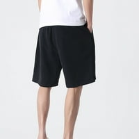 Muške atletske kratke hlače, opuštene fit casual hatchats hlače trening trčanje jogger sa džepovima