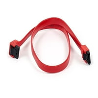 Mono SATA 6Gbps kabel sa zasunom za zaključavanje - stopala - crvena
