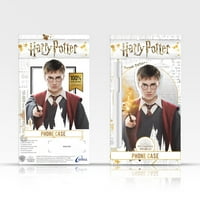 Dizajni za glavu Službeno licencirani Harry Potter Smrtly Hallows I Quidditch Broom mekani gel Kompatibilan