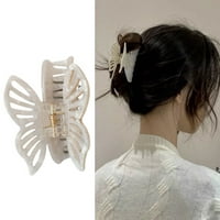 Žene kandže kandže leptira ubojica izdubite ukras za učvršćivanje kose protiv klizanja ANTI-Break Snag