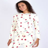Pakovanje: Ženska pidžama postavljena super mekani kratki i dugi rukav sa hlačama