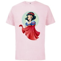 Disney SWhite Stilizirana majica - pamučna majica kratkih rukava za odrasle - prilagođeno-meka ružičasto