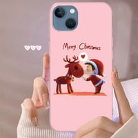 Sretan božićni silikonski telefon za iPhone plus Mini Pro Candy Color silikonski futrola za telefon