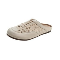 Aoujea Ljetne sandale za žensku modnu mrežnu platnu čipke Cvjetne cipele Ležerne prilike Lagani ventilatni