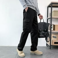 Leey-World Pokloni za muškarce Muške povremene teretne hlače Joggers Sportske hlače Pantalone Duge hlače