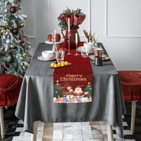 Latady pravokutnik božićne stol metalne tkanine stolnjac platch monteles de mesa elegantes home stolcloth