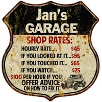 Cijene garaža Jan-a potpisuju poklon metalni znak 211110019492
