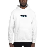 Tri boja bijeli duks pulover s nedefiniranim poklonima