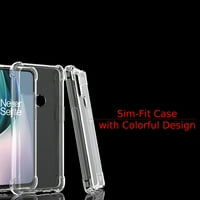 Slim-Fit zaštitni telefon kompatibilan s oneplus Nord N 5G, sa zaštitnim zaslonom od kaljenog stakla