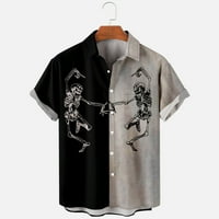Havajska plaža Cvijeće Kreativna elemenata Košulja Cool Flash Print Fashion 3D košulja s kratkim rukavima