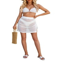 Ženska krošnja pokriva suknju Tassel Knit Mini plaža