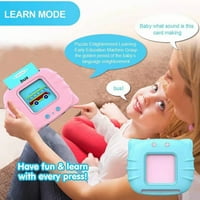 Učenje i obrazovanje igračaka Karda Card Reader Audio igračka za djecu English Card English Card rano