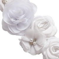 DECOR TRGOVINA Vjenčani remen za hvatanje očiju otporne na habanje otporna na haljinu Rose cvijet vjenčanica