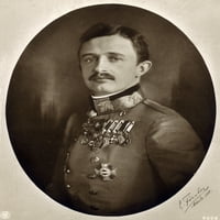 Karl i. Nkarl Francis Joseph, car Austrije. Fotografirao C1917. Poster Print by