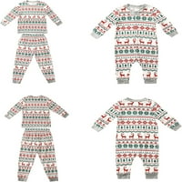 Plesneemangoos Porodica Božićne setovi za podudaranje - božićne pidžame za porodičnu ploče za spavanje