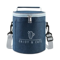 Solacol Bento torba za ručak Izolirana piknik za nošenje slučajeva Termička prijenosna torba za hladno