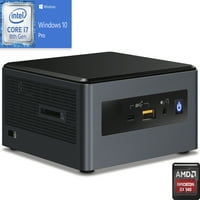 Intel Nuc8i7inh Mini PC, Intel Core i7-8565U, 8GB RAM, 256GB SSD, AMD Radeon 540x, HDMI, Mini DisplayPort,