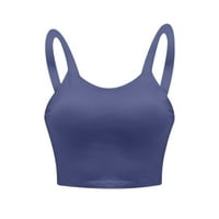 Gathrrgyp grudnjake za žene čišćenje Žene Yoga snimljene bez rukava Hladne ramelne ležerne rezervoare za bluze za intimne