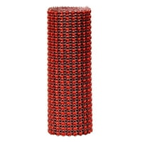 Crystal Rhinestone trake od plastičnih redova sjajni dijamantni remen za omotač plastični crveni