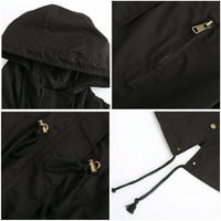 FANXING Clearence Ženske kišne jakne Vodootporni kišni kaput sa vjetrovima s kapuljačom za teen Girls S, M, L, XL, XXL, XXXL