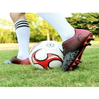 Sanviglor Boys Girls Fudbalske cipele Firm Prizemlje Atletska cipela Sport Soccer Cleats Trening prozračni