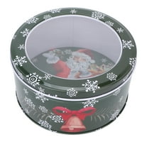 Božićna limena kutija, pažljivo polirana zaobljena ivica pouzdana memorija TIN BO za Božić za odmor